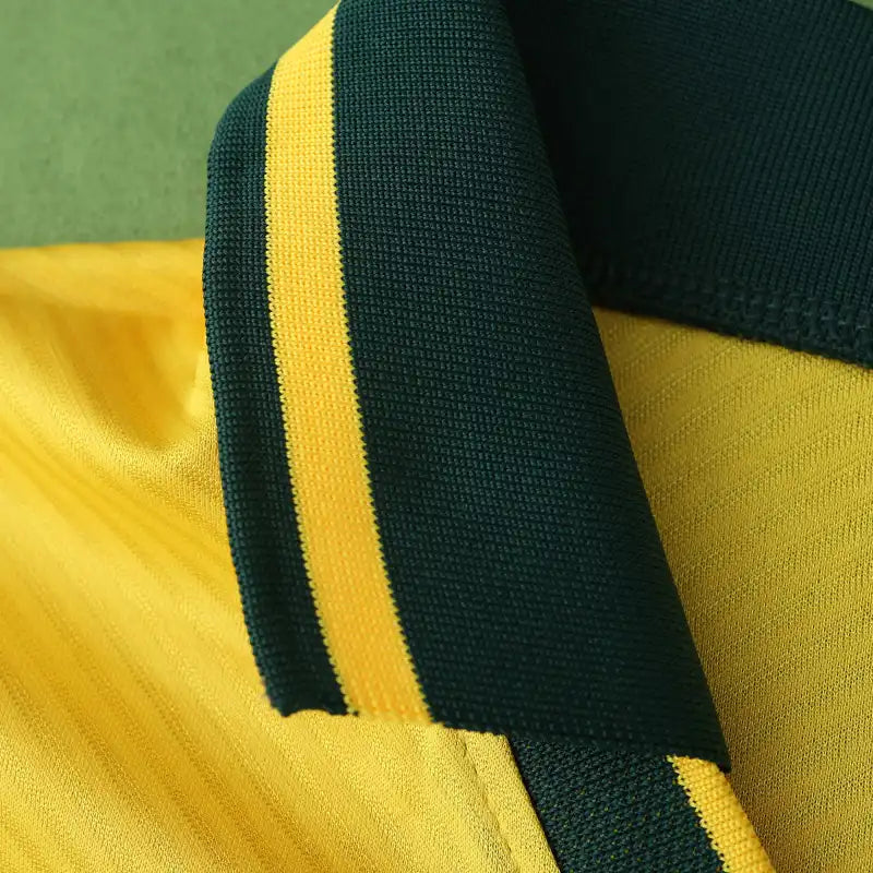 Brazil Home Retro 1993/94 – Classic Yellow & Green Men's Football Jersey | Fan Version