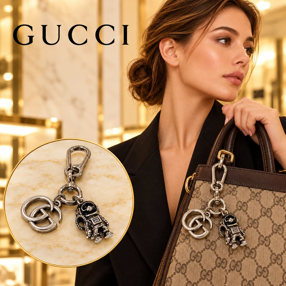 Gucci Anger Forest Distressed Keychain – Style 29 - image 1