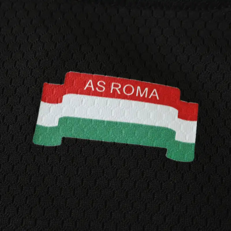 AS Roma 2024/25 Black Training Suit | Fan Version