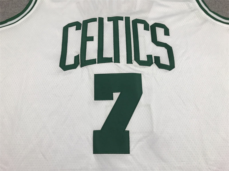 Jaylen Brown #7 Boston Celtics White Association Edition Swingman Jersey – NBA Men's