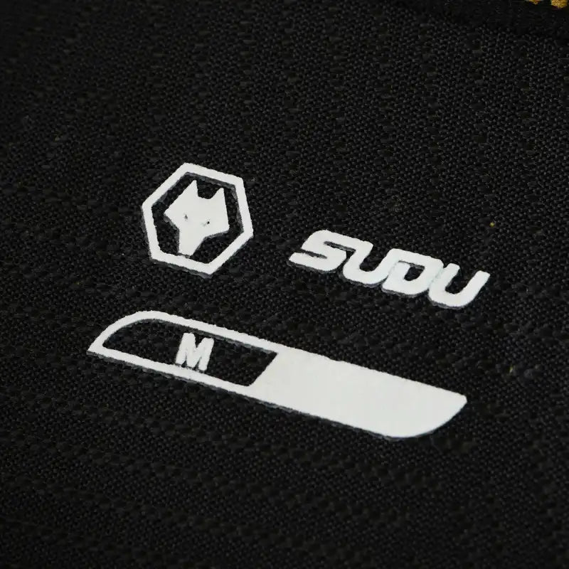 Wolverhampton Wanderers Away Fan Version 2024/25 – Black & Gold Premier League Football Jersey | Wolves SUDU Kit