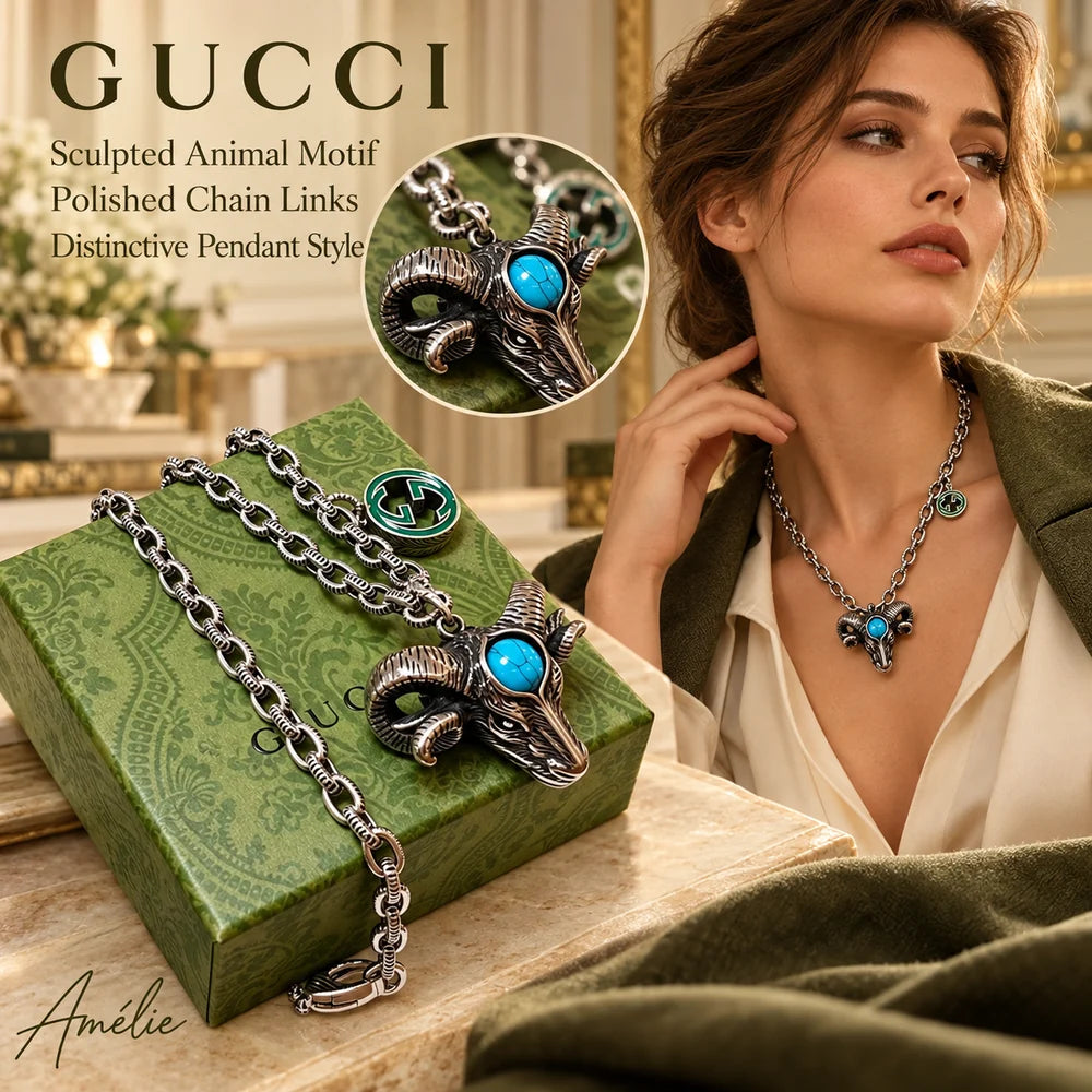 Gucci Anger Forest Chain Distressed Necklace main product image