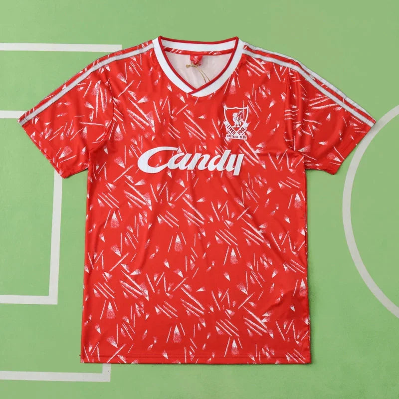 Liverpool F.C. Home Retro Jersey 1989/91 | Classic Fan Version Football Shirt