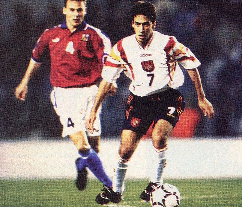 Spain 1996 Third Away Jersey