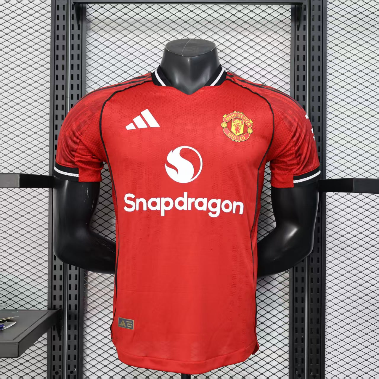 2025-26 Manchester United Home Player Edition Jersey - Red