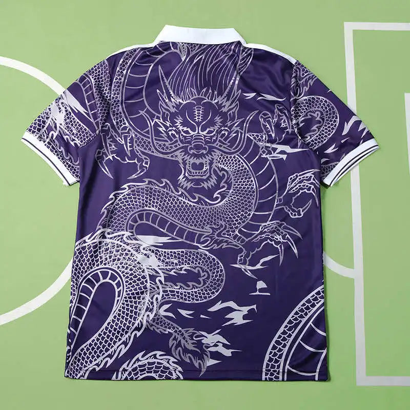 Real Madrid 2023/24 Purple Dragon Memorial Jersey – Deep Purple Silver Adidas Fan Version