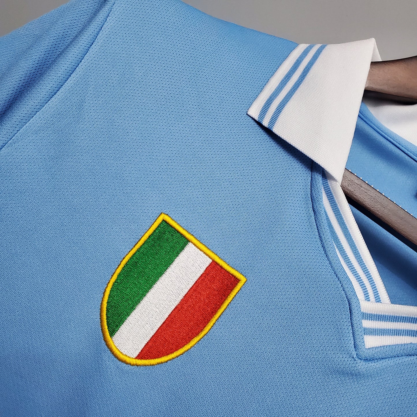 Napoli 1986-87 Home Retro Jersey – Sky Blue Buitoni Maradona First Scudetto Football Shirt