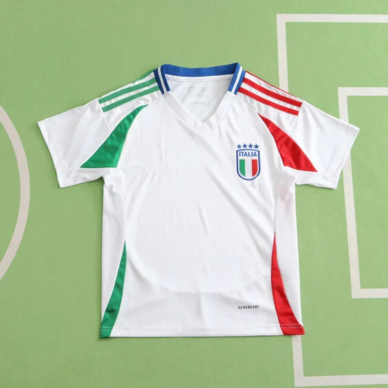 Italy National Team UEFA Nations League Away Kids Kit 2024