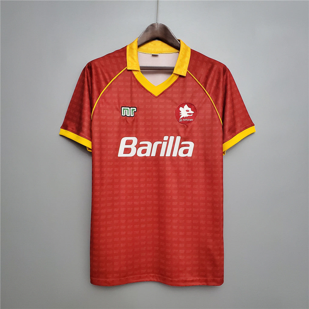 AS Roma 90/91 Home Jersey
