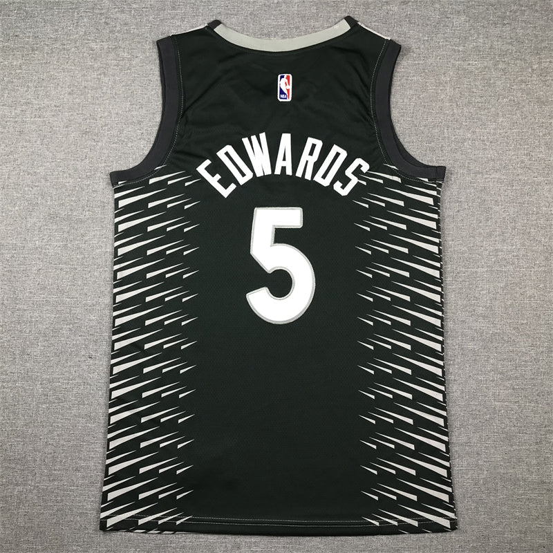 Anthony Edwards #5 Minnesota Timberwolves Wolf Gray 2022-23 City Edition Swingman Jersey – Nike Radial WOLVES