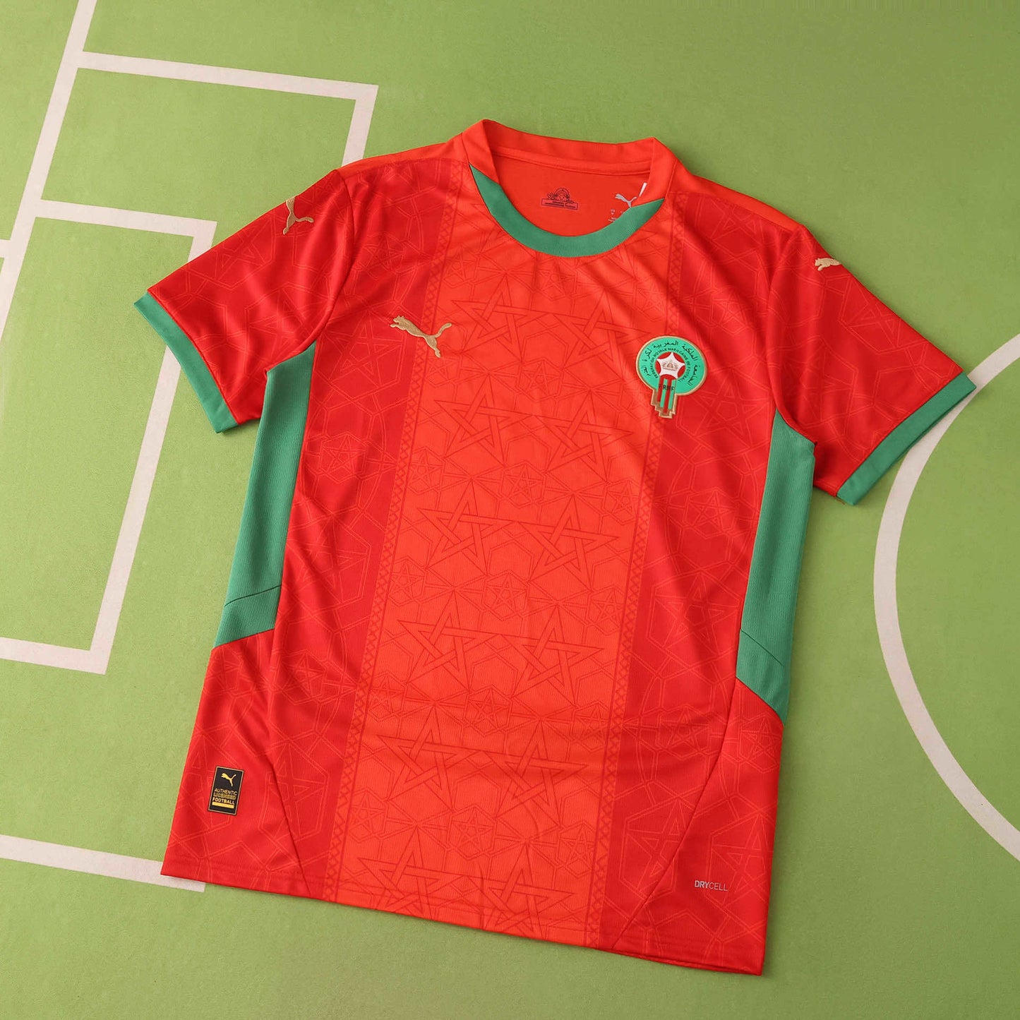 Morocco Home Jersey 2026 FIFA World Cup – Puma Red & Green Atlas Lions Kit | Fan Version