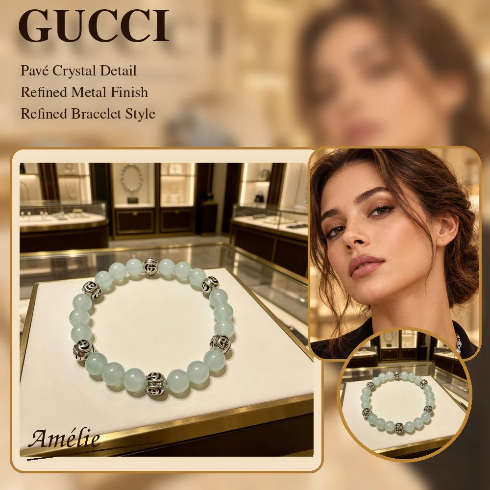 Gucci Anger Forest Crystal Distressed Unisex Bracelet – Gucci jewelry main image