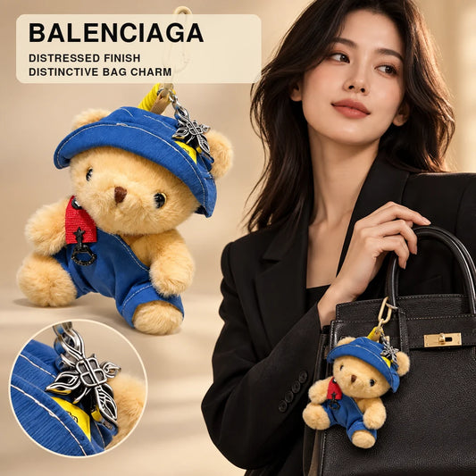 Balenciaga Distressed Keychain – Style 36 - image 1