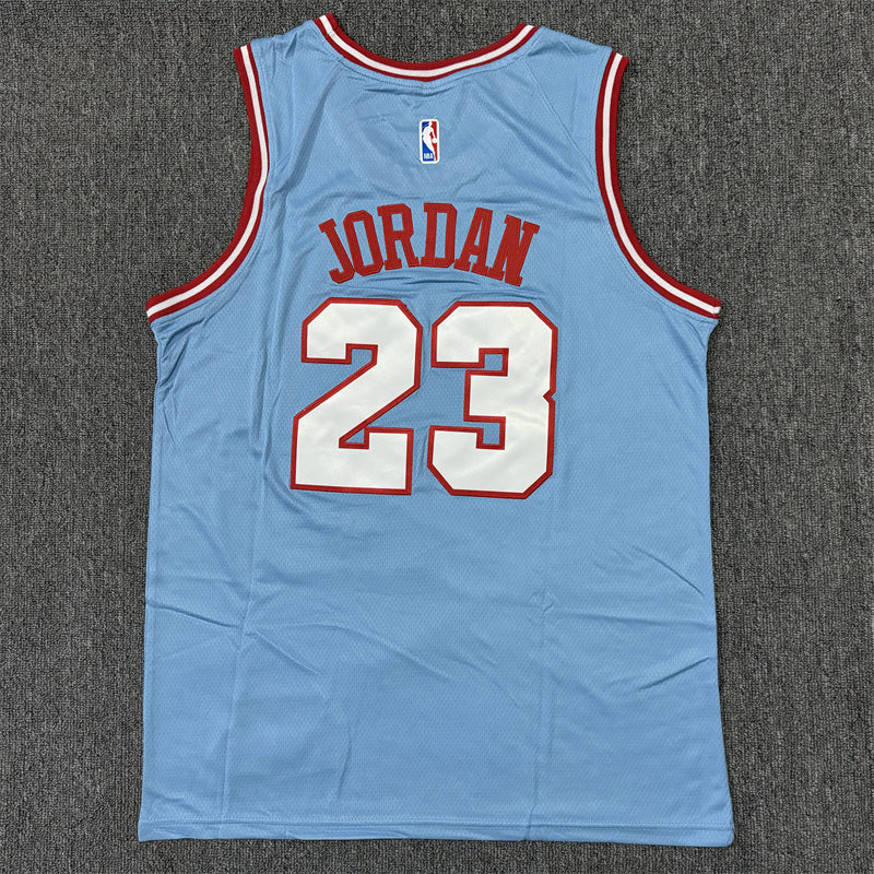 Michael Jordan #23 Chicago Bulls Nike Baby Blue "Sweet Home Chicago" City Edition Swingman Jersey