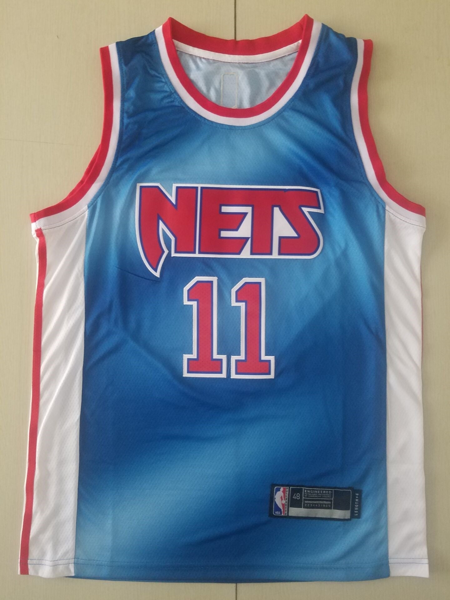 Kyrie Irving #11 Brooklyn Nets Classic Edition Swingman Jersey – Sky Blue Retro 90s NBA Fan Gear