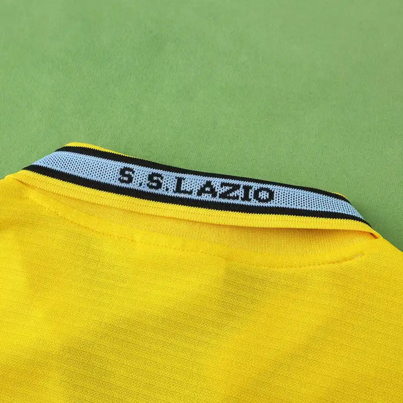 S.S. Lazio 1998/99 Third Retro Jersey – Yellow Fan Version | Classic CIRIO Kit