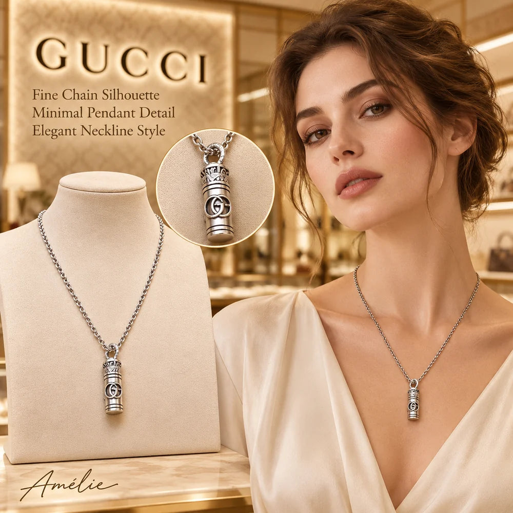 Gucci Anger Forest Chain Distressed Necklace main product image