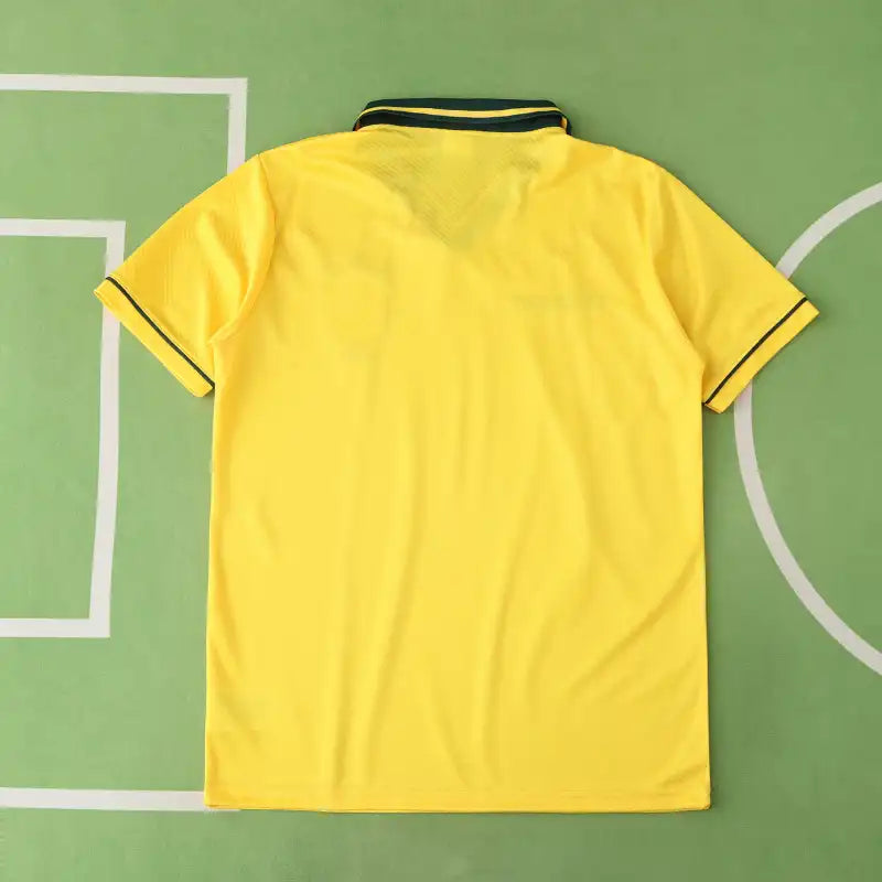 Brazil Home Retro 1993/94 – Classic Yellow & Green Men's Football Jersey | Fan Version
