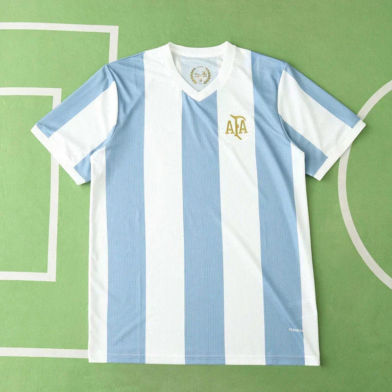 Argentina 50th Anniversary Fan Version Soccer Jersey 2024/25