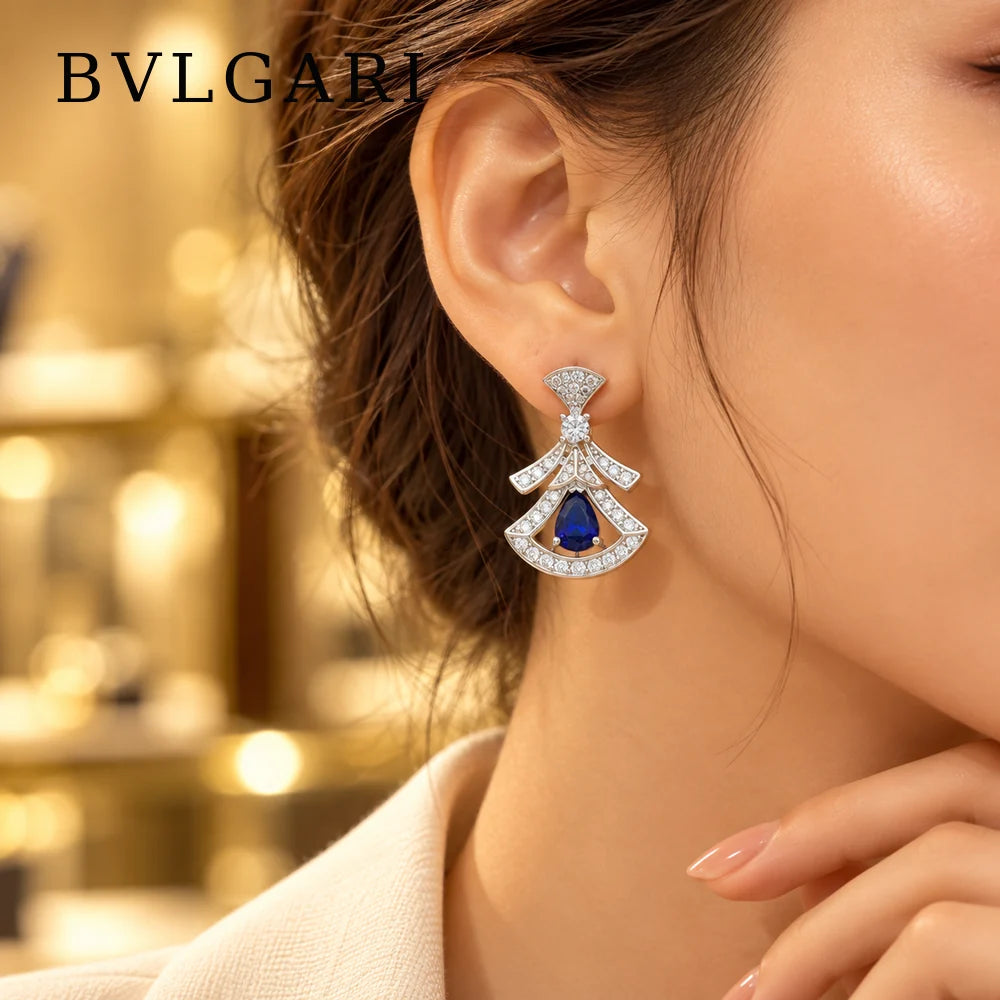 BVLGARI Rose Gold-Tone Stud Earrings - image 1