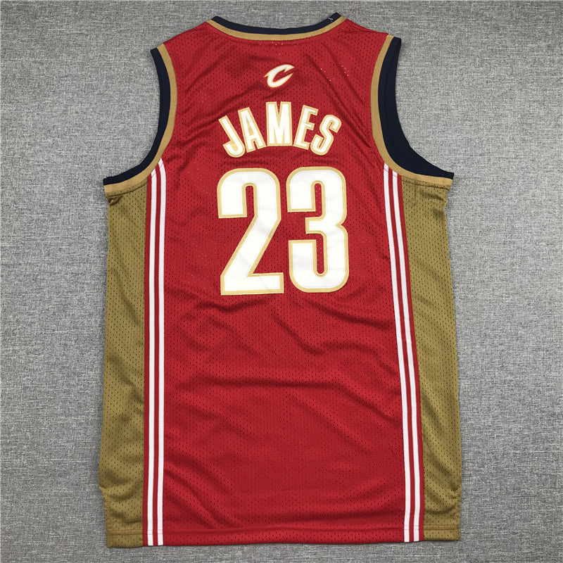 LeBron James #23 Cleveland Cavaliers Red 2003-04 Mitchell & Ness Hardwood Classics Swingman Jersey