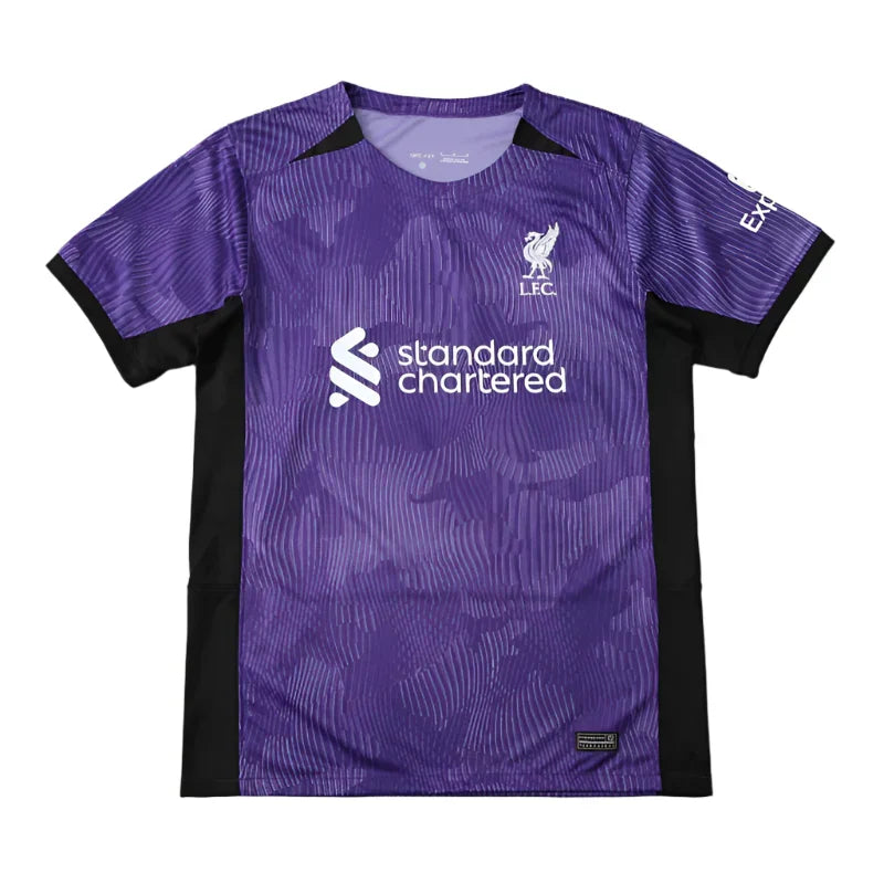 Liverpool F.C. Third Jersey 2023/24 | Fan Version Football Shirt with Player Name & Number