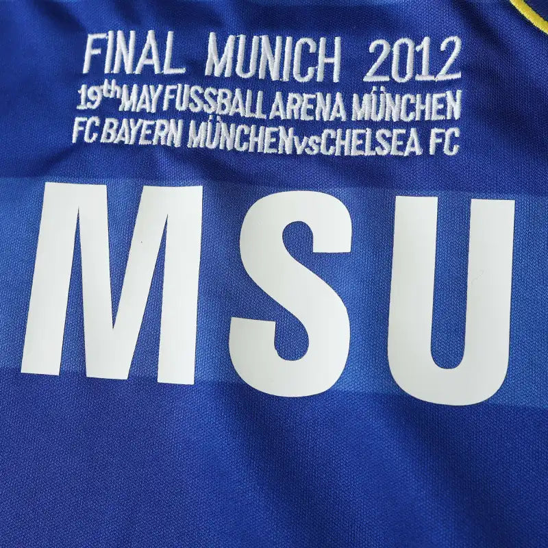 Chelsea FC 2011/12 Home Retro Fan Jersey – Champions League Edition