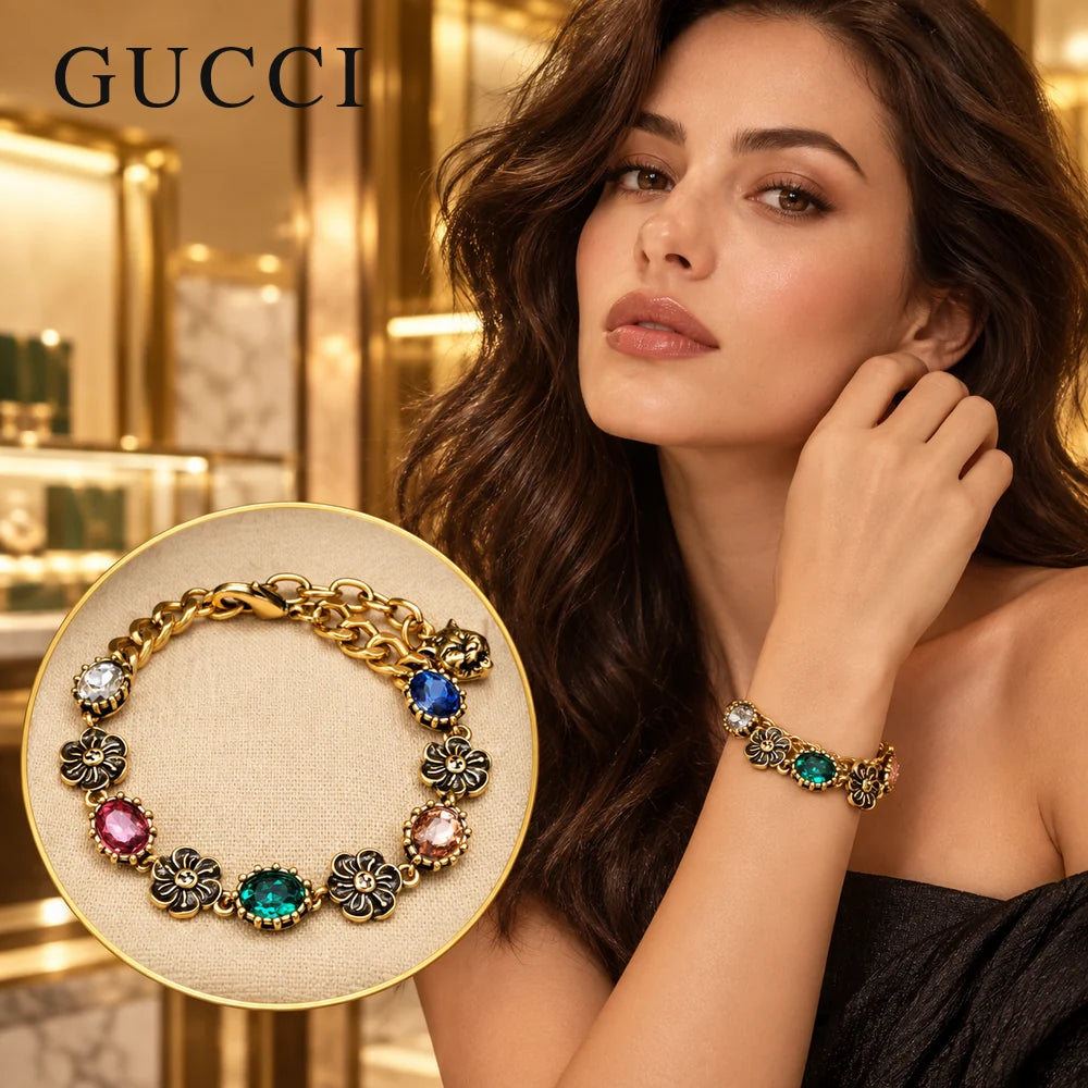 Gucci Crystal Bracelet – Style 03 - image 1