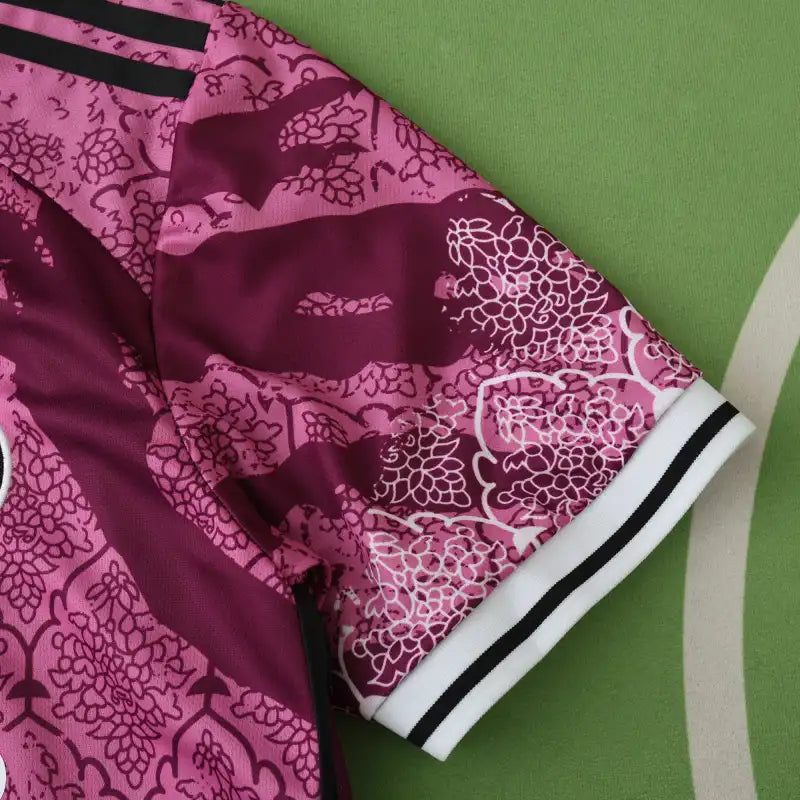 Real Madrid 2024/25 Pink Floral Pattern Concept Jersey – Islamic Art Adidas Fan Version