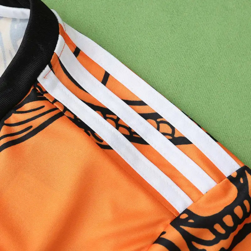 Real Madrid 2024/25 Orange Purple Dragon Concept Jersey – Sunset Dragon Adidas Fan Version