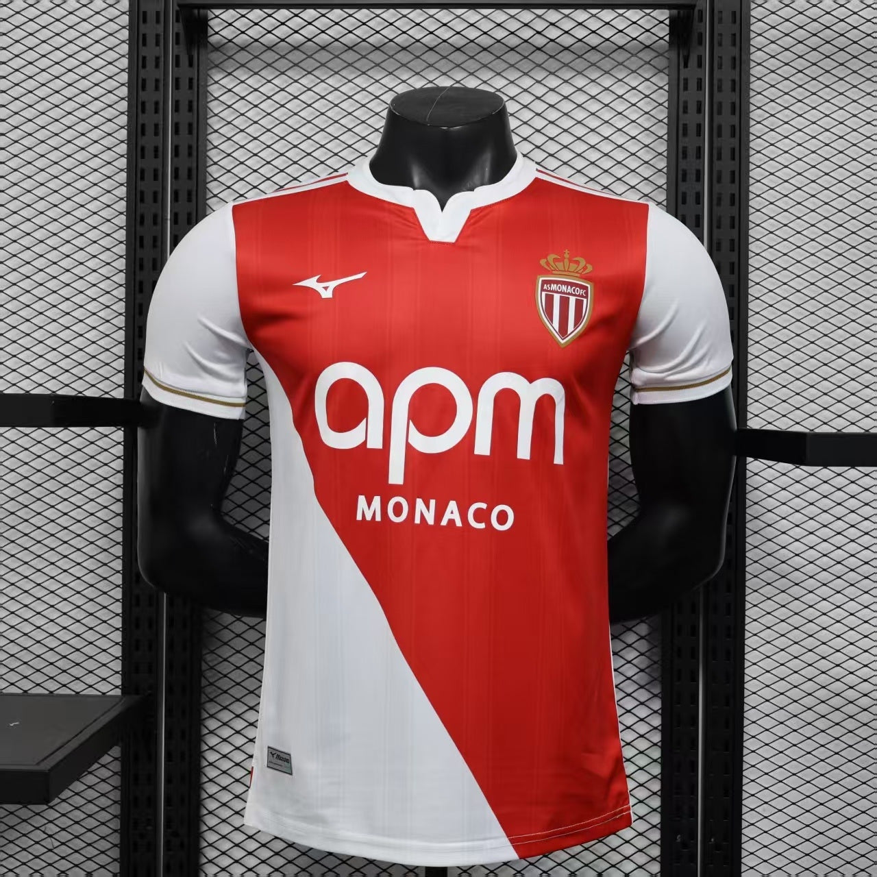 2025-26 AS Monaco Home Player Edition Jersey - Men's
