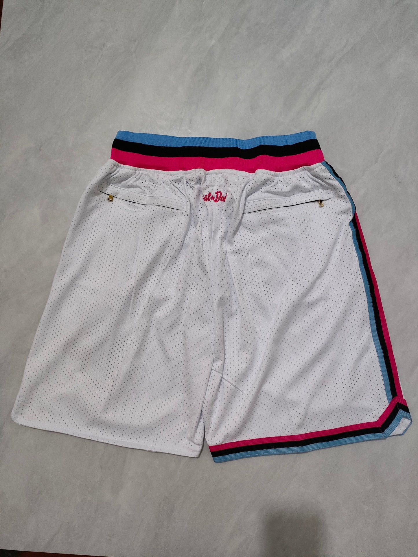 JUST DON Miami Heat Pocket Shorts