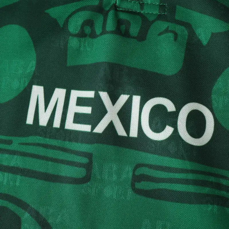 Mexico National Team 1995 Home Retro Jersey – Classic Green Fan Version