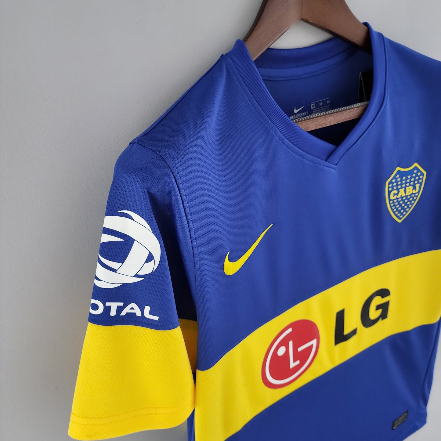 Boca Juniors 2011-12 Home Jersey – Royal Blue & Yellow Nike LG Dri-FIT Retro Argentine Football Shirt | Riquelme Medel Classic CABJ La Bombonera Kit