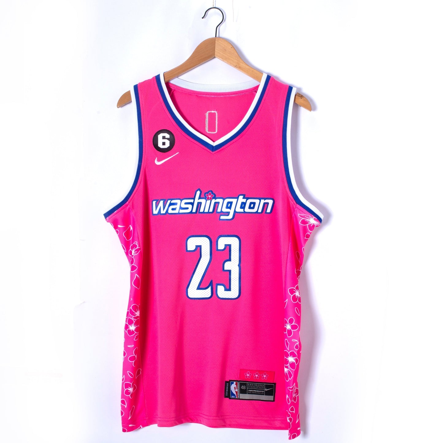 Michael Jordan #23 Washington Wizards Pink 2022-23 City Edition Fastbreak Jersey