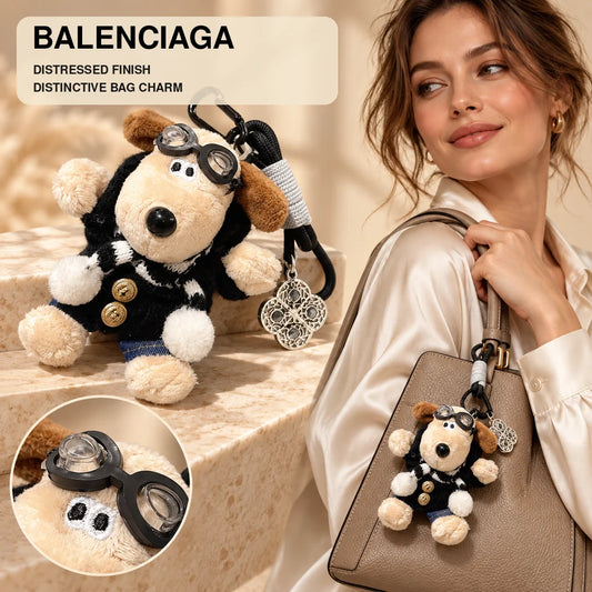 Balenciaga Distressed Keychain – Style 32 - image 1