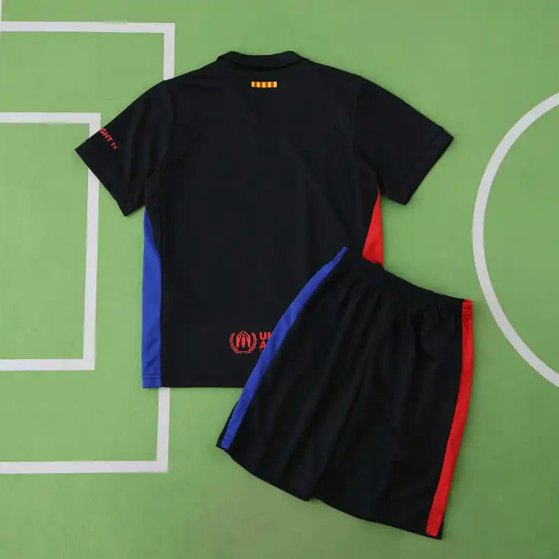 FC Barcelona x Travis Scott Away Kids Kit 2024/25 | Limited Edition Children's Football Shirt & Shorts