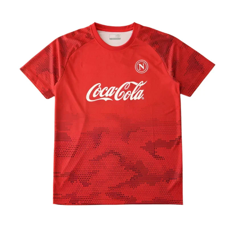 S.S.C. Napoli Concept Fan Version 2024/25 – Red Camo Football Jersey