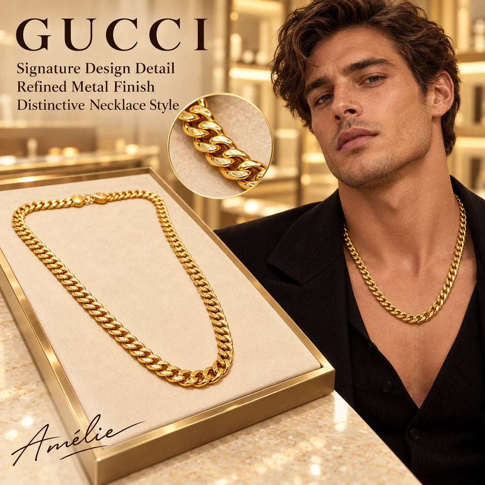 Gucci Anger Forest Chain Distressed Necklace – Gucci jewelry main image
