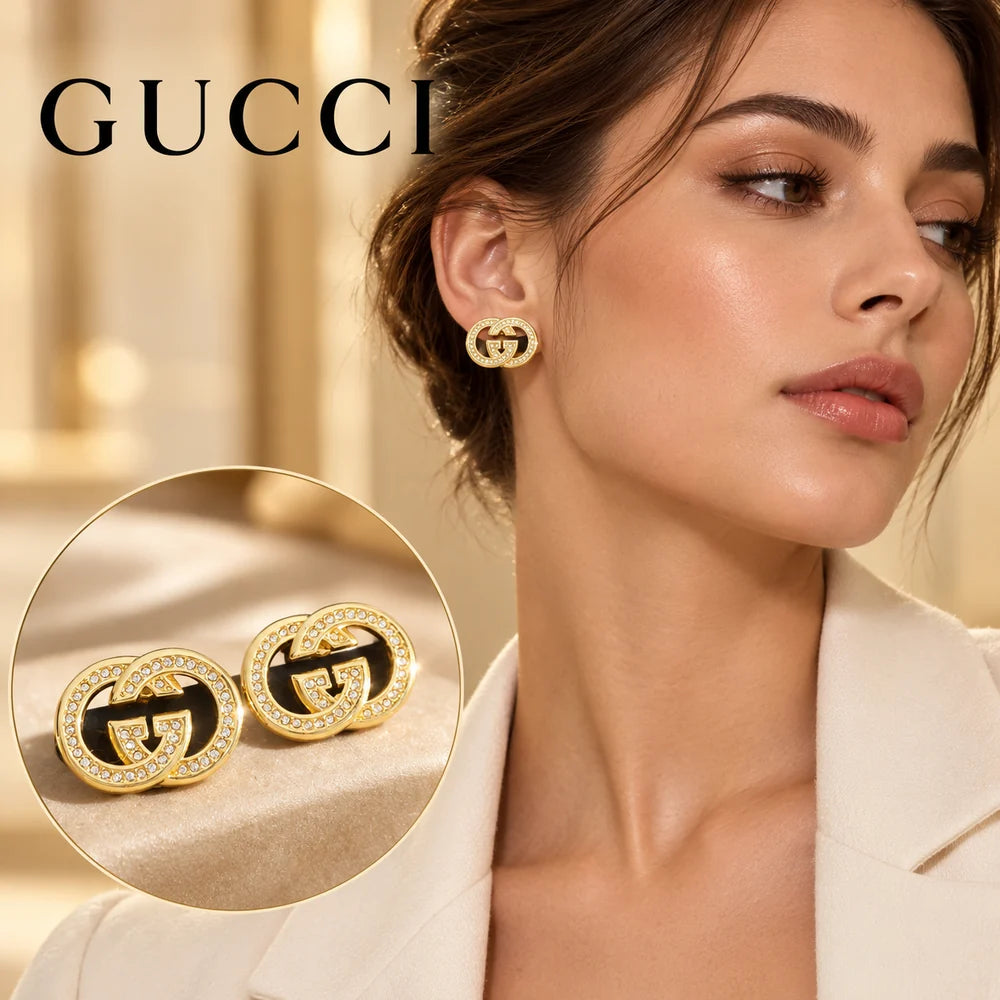 Gucci Double G Pearl Crystal Gold-Tone Jewelry Set – Gucci jewelry main image