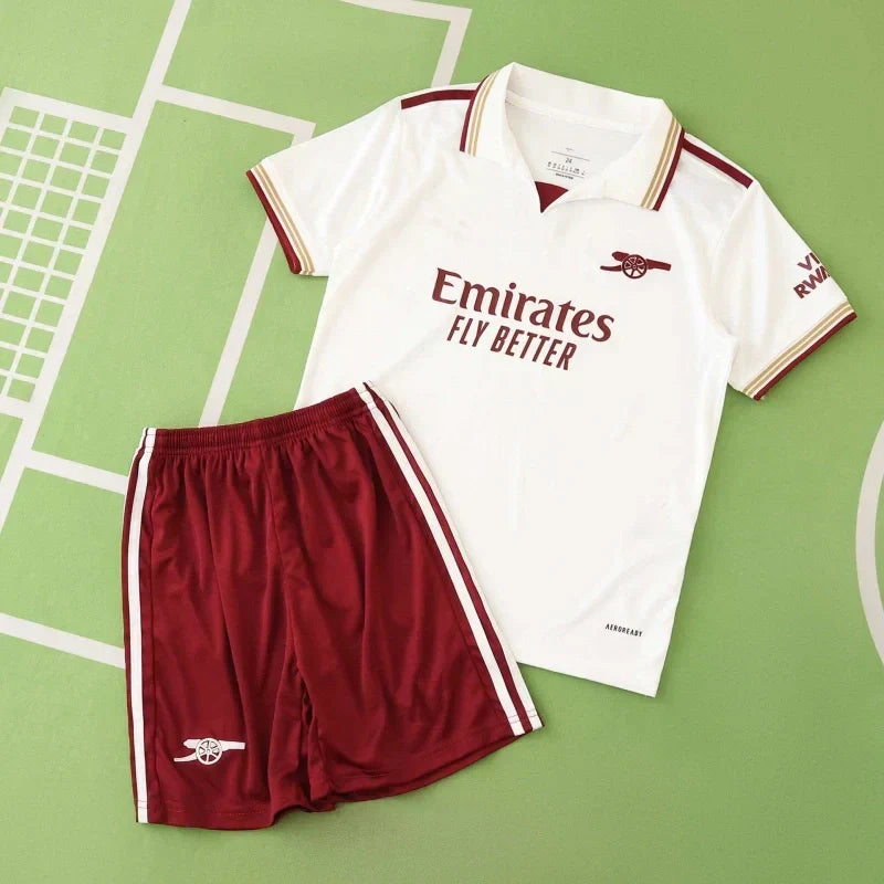 Arsenal Third Kids Kit 2025/26 | Fan Version Children's Football Set with Name & Number