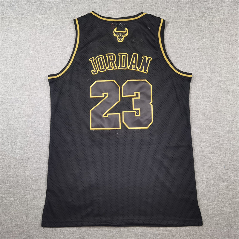Michael Jordan #23 Chicago Bulls Mitchell & Ness Black Gold 1997-98 Hardwood Classics Swingman Jersey