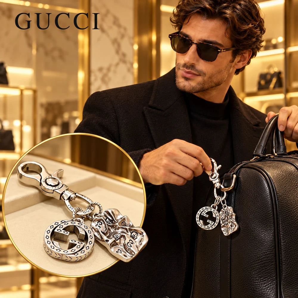 Gucci Anger Forest Distressed Keychain – Style 22 - image 1