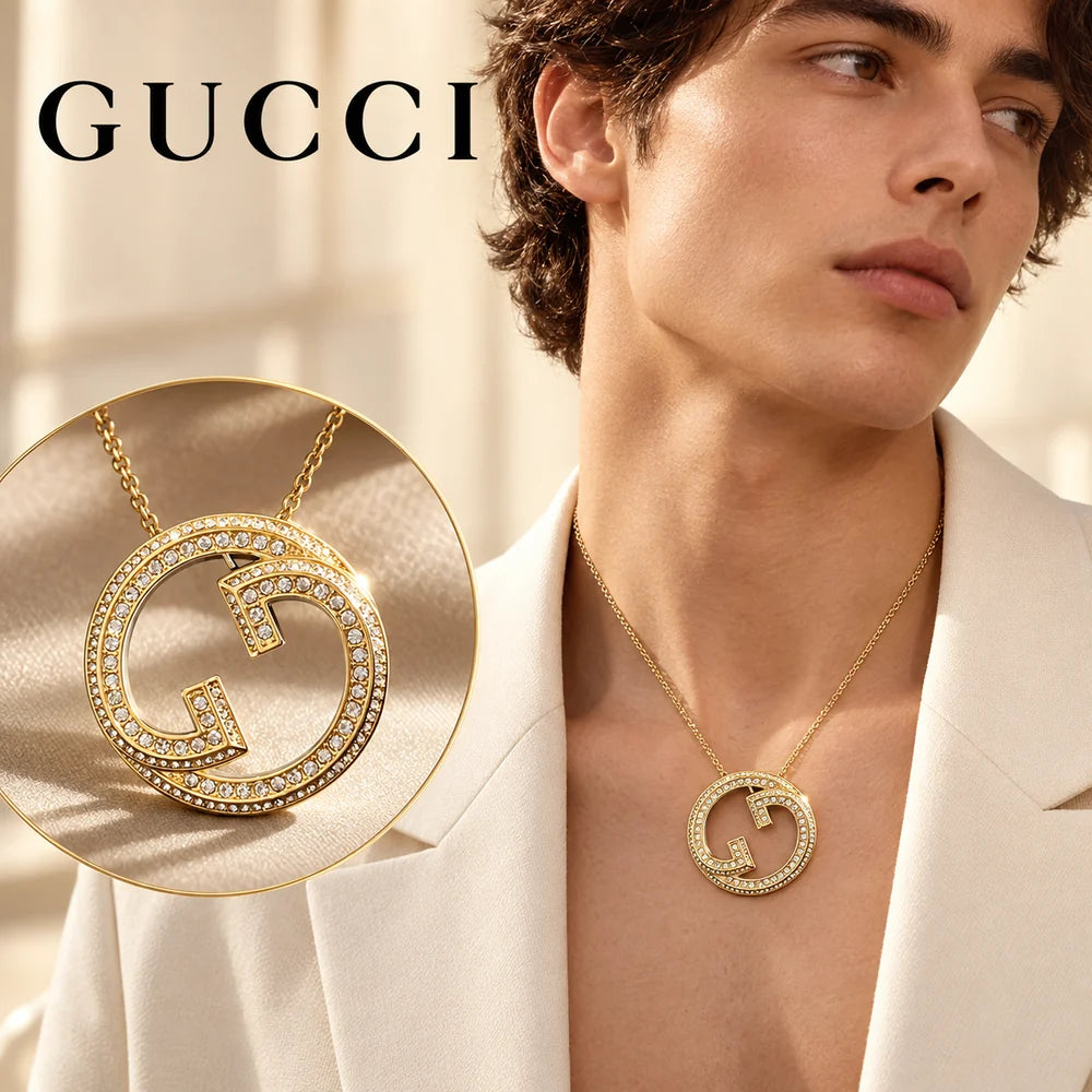 Gucci Double G Pearl Crystal Gold-Tone Jewelry Set – Gucci jewelry main image