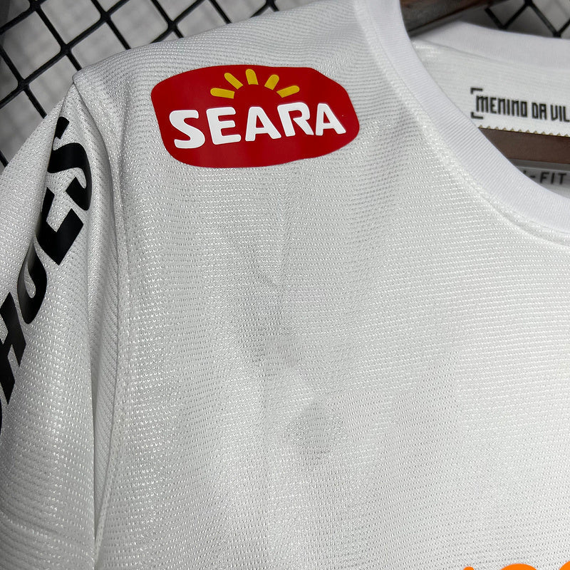 Santos FC 2011-12 Home Retro Jersey – Nike White Banco BMG Neymar Centenary Edition Football Shirt