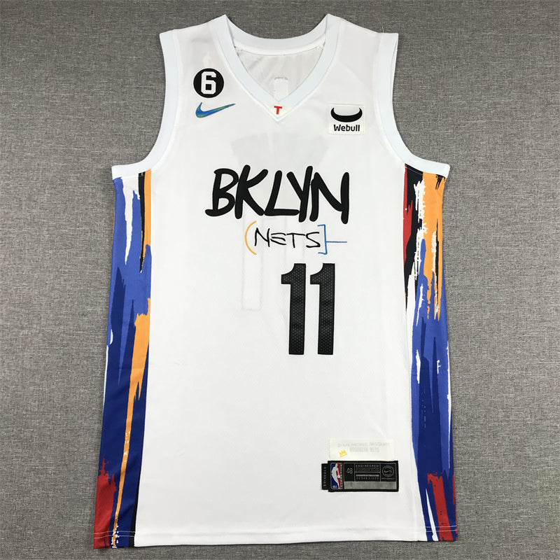 Kyrie Irving #11 Brooklyn Nets 2022/23 City Edition Swingman Jersey – White BKLYN NBA Fan Gear