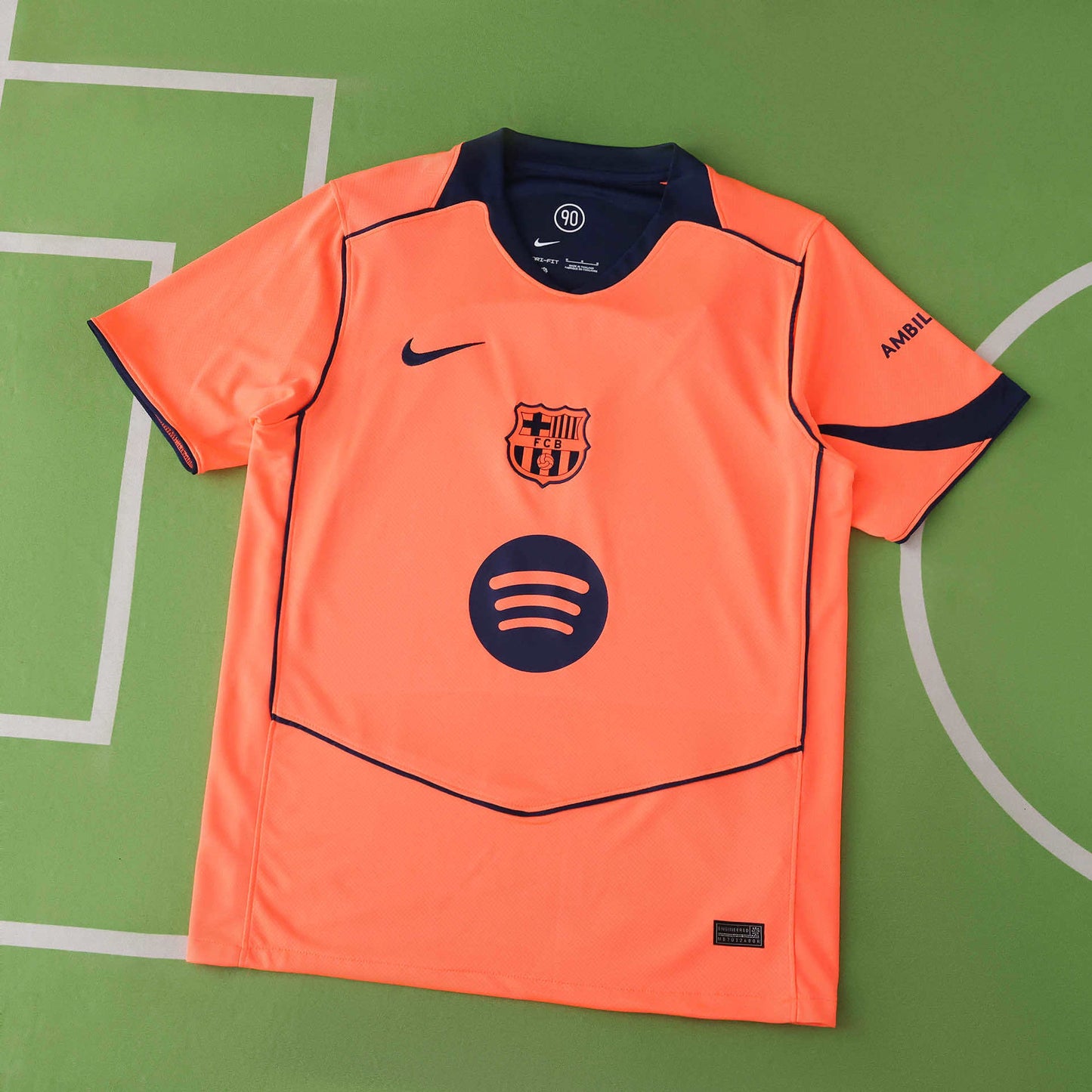 FC Barcelona Third Jersey 2025/26 – Fan Version | Custom Name & Number