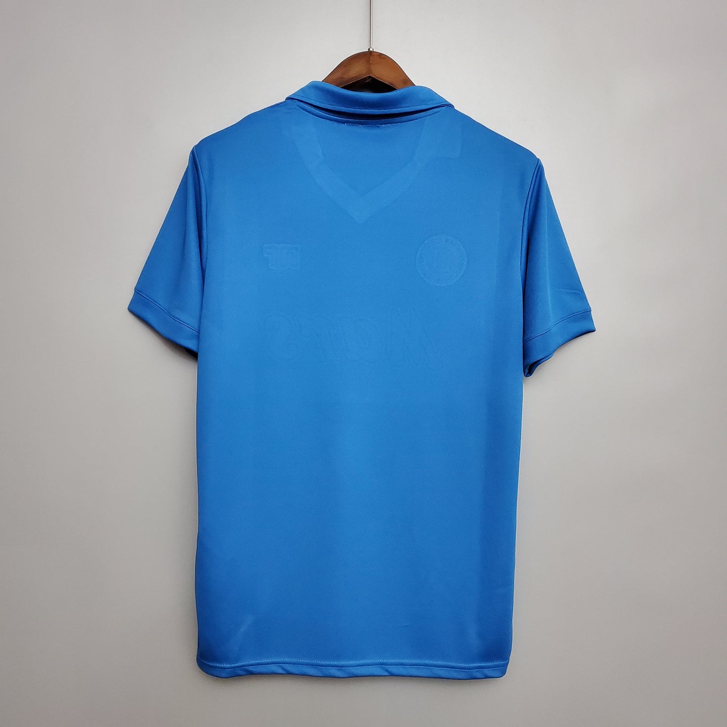 SSC Napoli 1988-89 Home Retro Jersey – Ennerre Azzurro Mars Maradona Serie A Champion Collectible Football Shirt