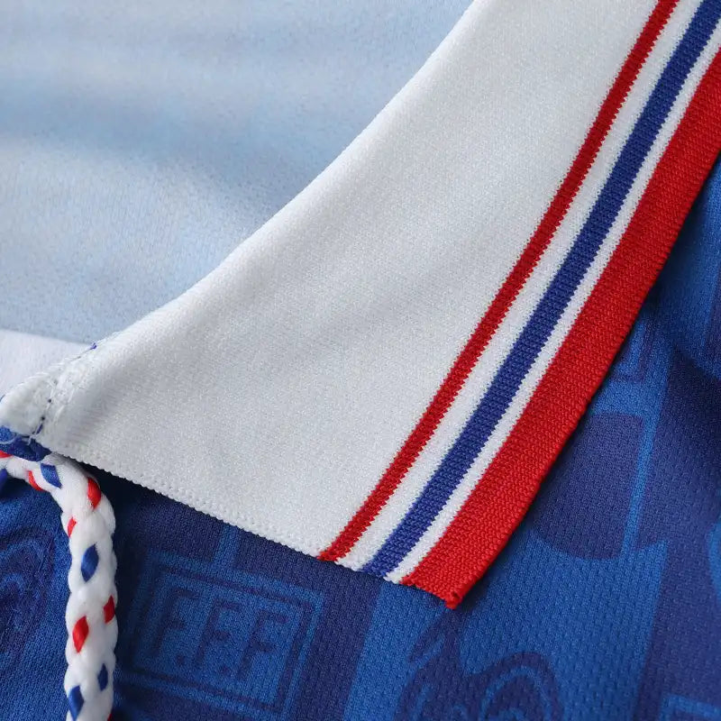France National Team 1996 Home Retro Fan Jersey – Classic Vintage Football Shirt