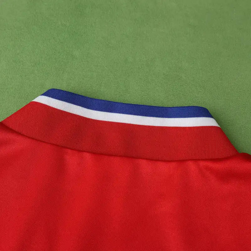 FC Bayern München Home Retro Jersey 93/95 – Red & Blue Opel Classic Fan Kit